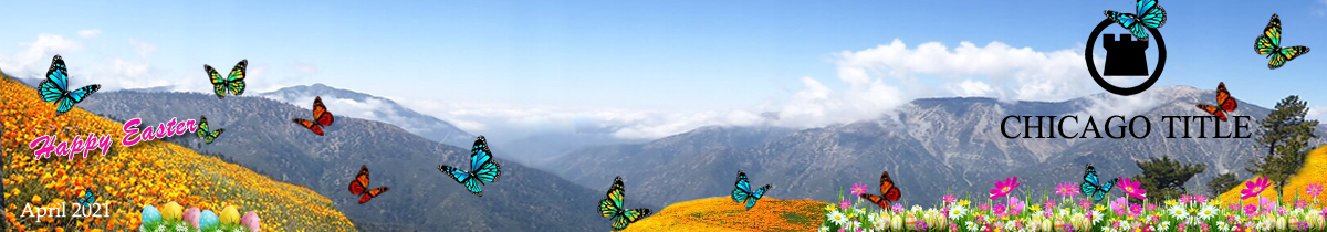 Mountains With Company Logo